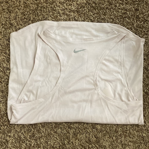Pink Nike Racerback Running Tank Top - Picture 3 of 3